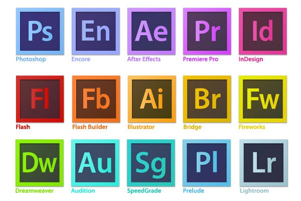 Adobe Creative Suite Icons by Louie Mantia - Dribbble