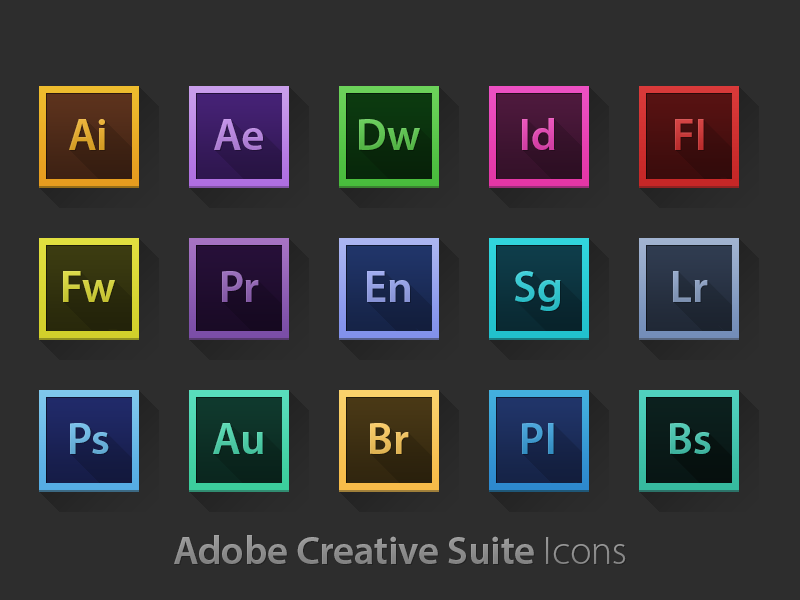 HQ Adobe CS6 Icons by dAKirby309 