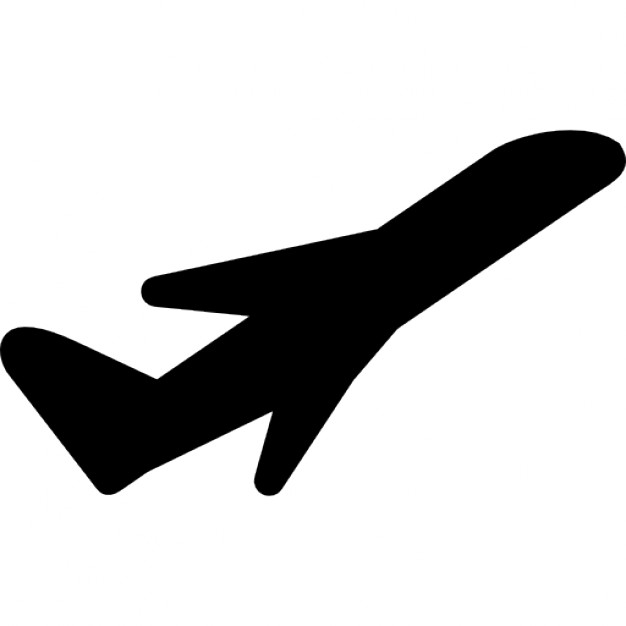 Flying airplane icon. aircraft sign. Commercial passenger plane 