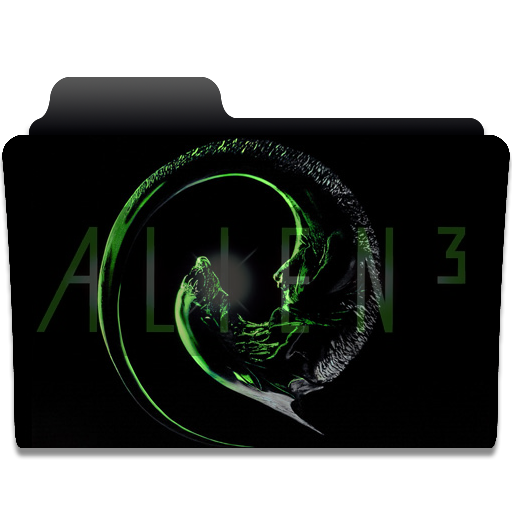 Alien 5 Conceptual movie folder icon by zenoasis 