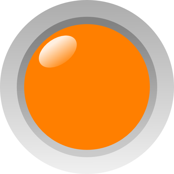Orange Circle Icon Clip Art at  - vector clip art online 