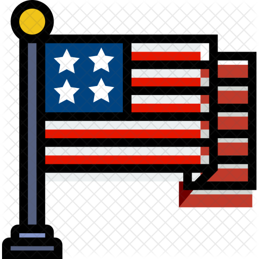 USA flag Icons | Free Download
