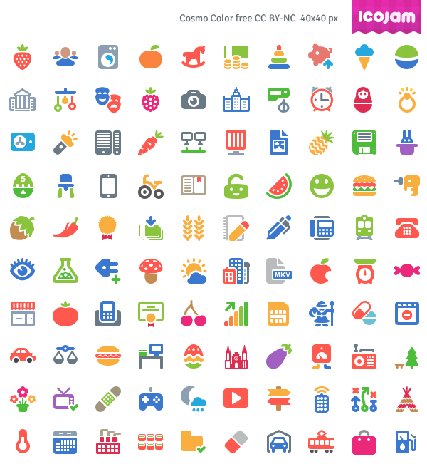 30 Free And High Quality Android Icon Sets - Hongkiat