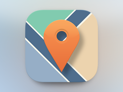 Maps Center Direction Icon | Android Iconset 