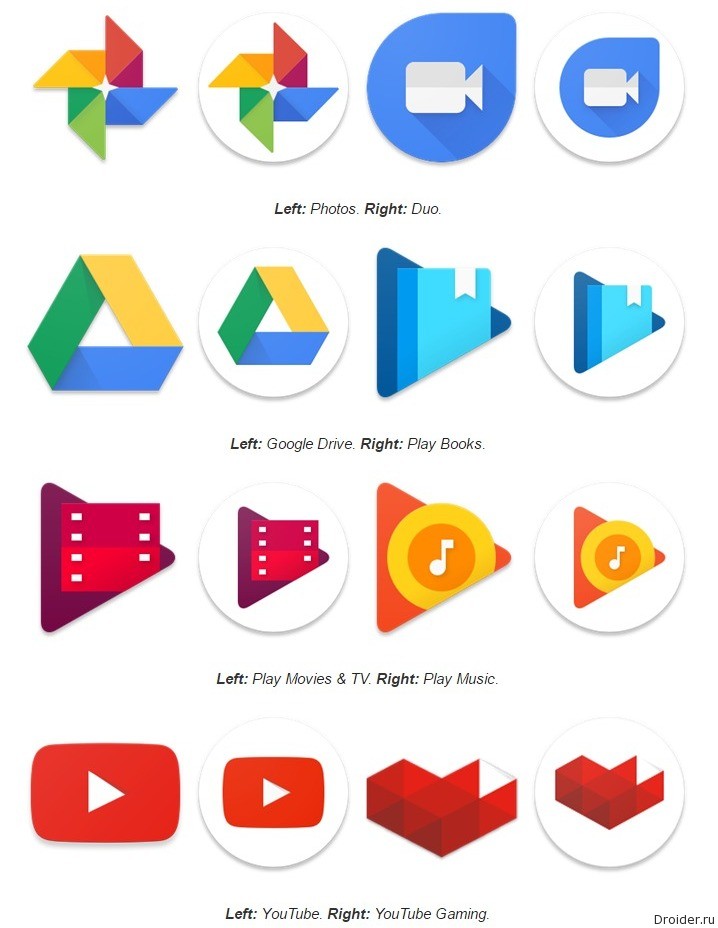 Googles flat-look icons from Android 4.5 apparently leak out 