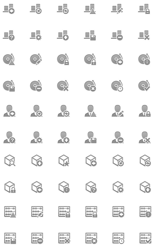 Android Style Icon Set