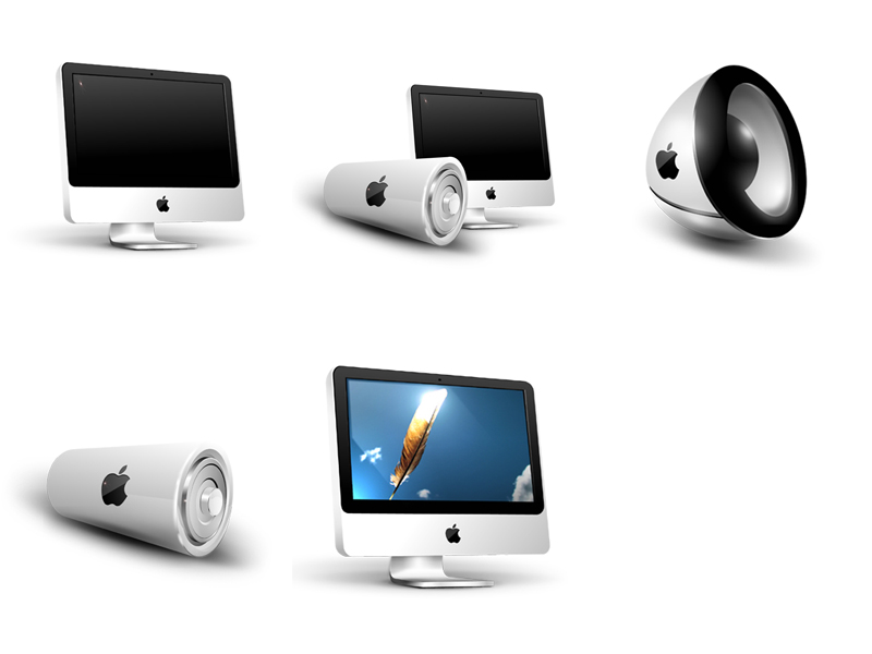 Apple, computer, desktop, imac, osx icon | Icon search engine