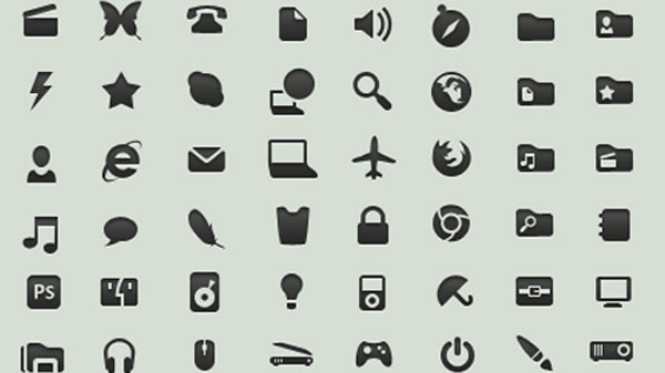 35  Free Mobile  Web Application Development Icon Sets - Designmodo