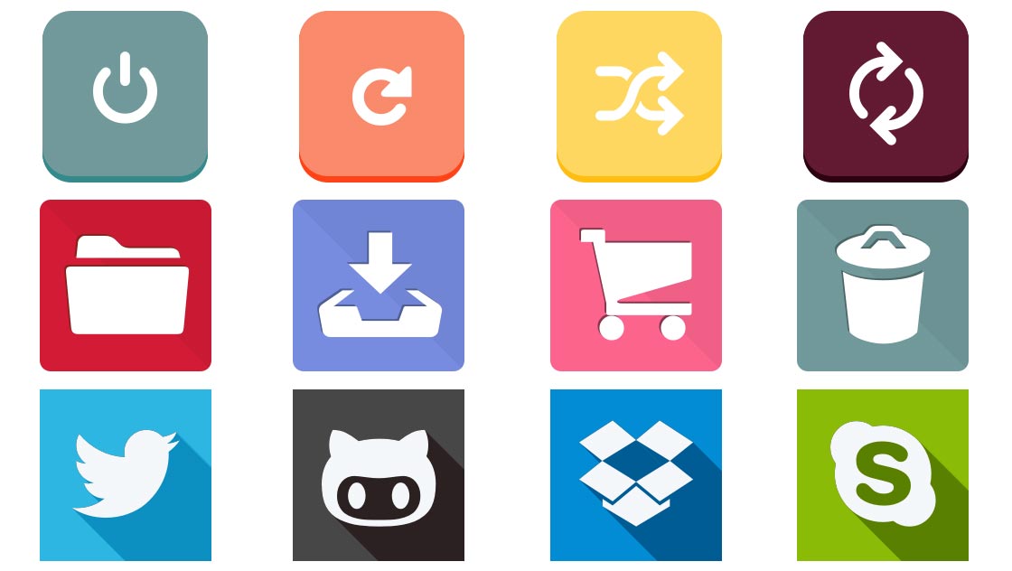 35  Free Mobile  Web Application Development Icon Sets - Designmodo
