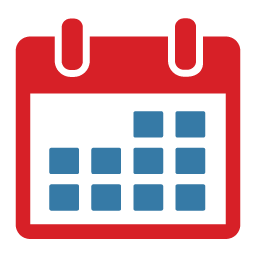 Calendar Appointment vector icon. Style is flat symbol, black 