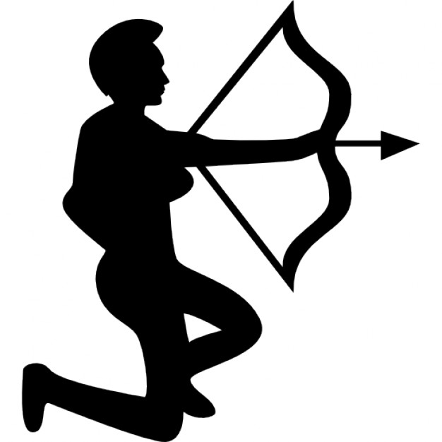 Sagittarius archer symbol Icons | Free Download