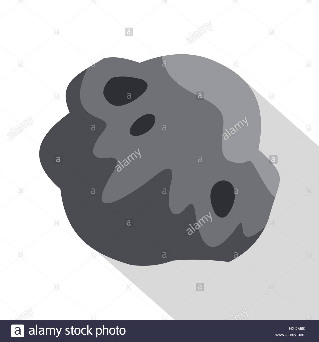 Asteroid, asteroids, danger, hazard, outer space, risk, space icon 