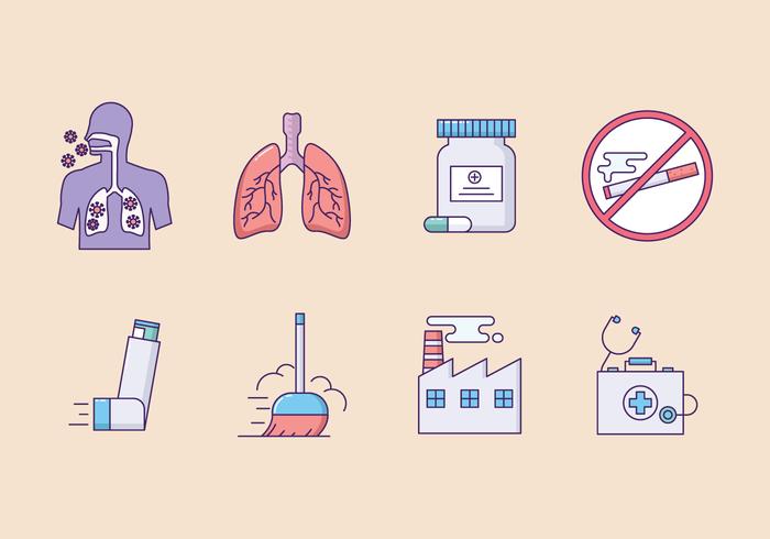 Asthma icons | Noun Project