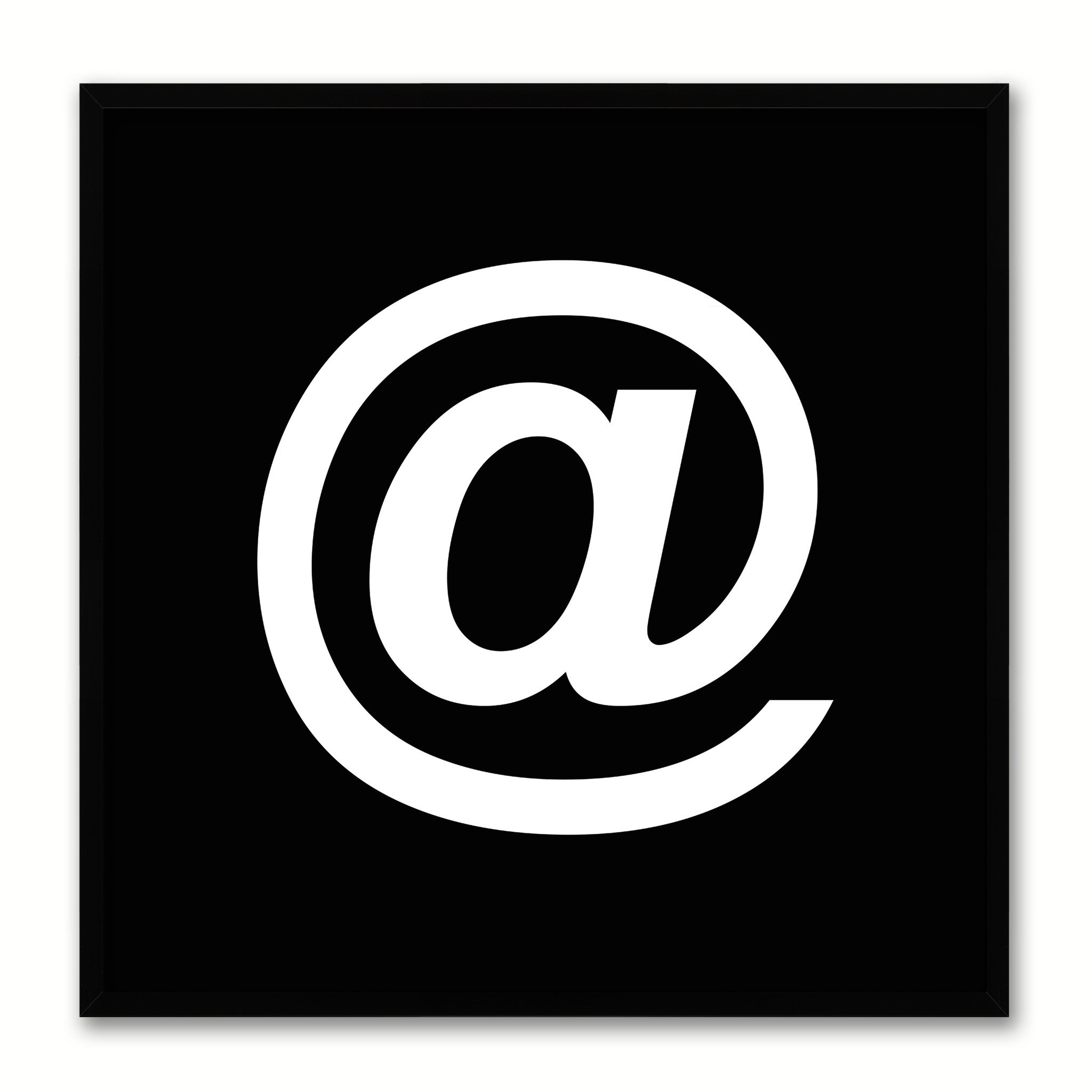 at, electronic, email, mail, sign, symbol icon | Icon search engine