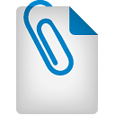 Attach, clip, document, file, office, page, paper icon | Icon 