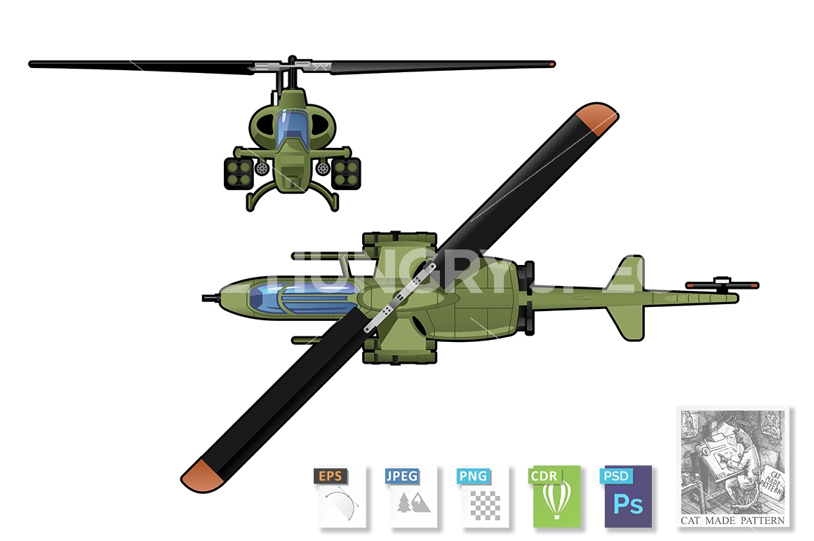Male Cripples Bomb Geometric Shape Female Attack Helicopter 