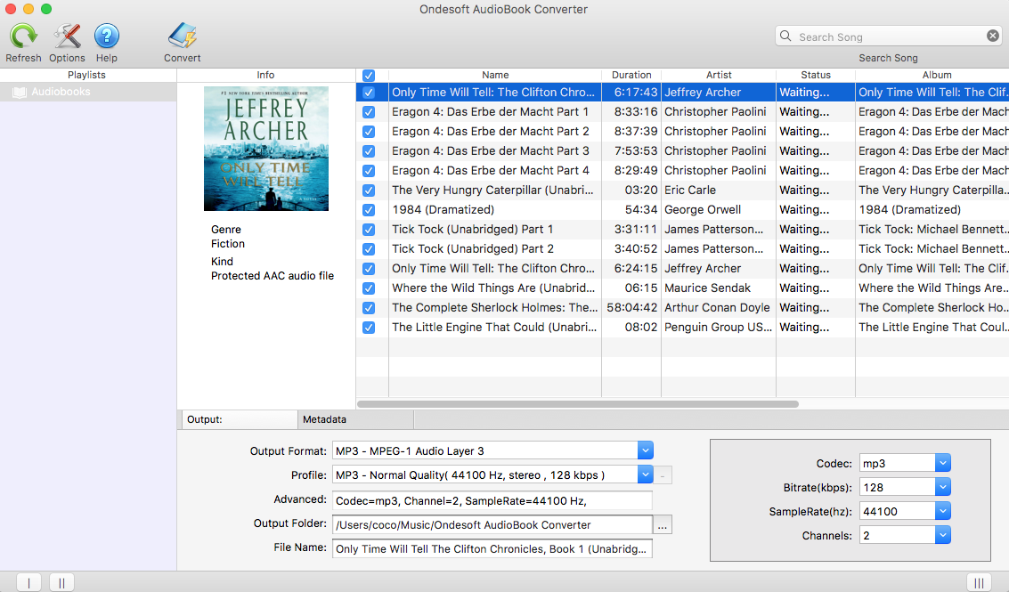 convert audible file to mp3