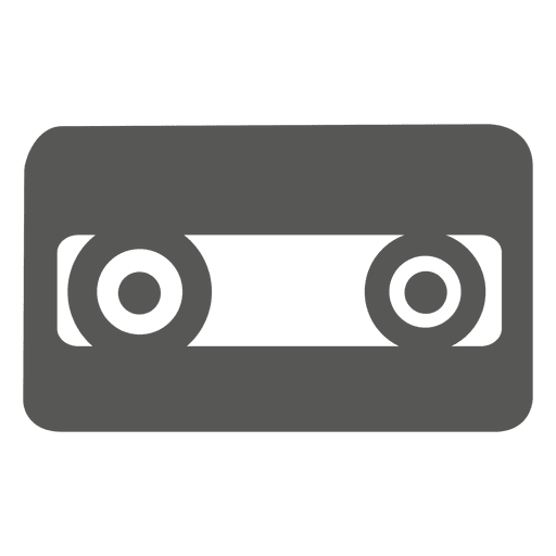 Audio cassette tape icon - Transparent PNG  SVG vector