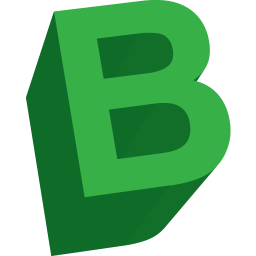 B, bebo, circular, modern, red icon | Icon search engine