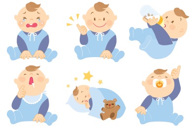 Sucking Baby Icon - Baby Boy Icons 