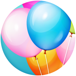 Balloons Icon | Christmas Iconset | mohsen fakharian