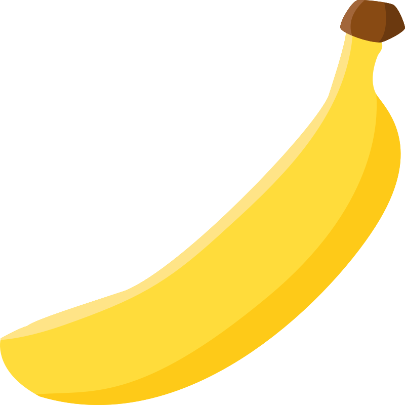 Banana family,Banana,Yellow,Cooking plantain,Fruit,Plant,Superfood,Food,Saba banana,Produce
