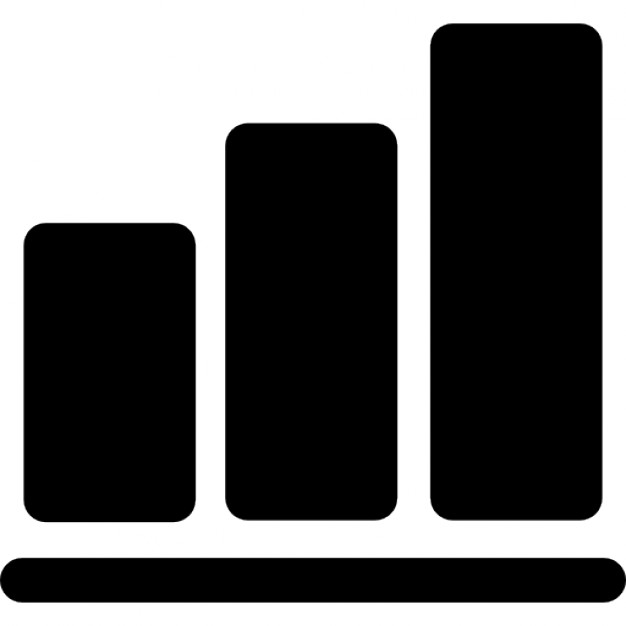 Bars descending graph line icon sign on Royalty Free Vector