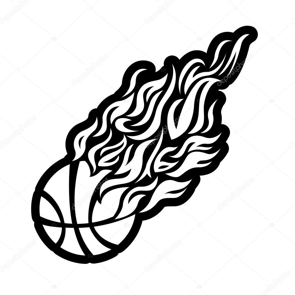 Vector - basketball - stock illustration, royalty free 