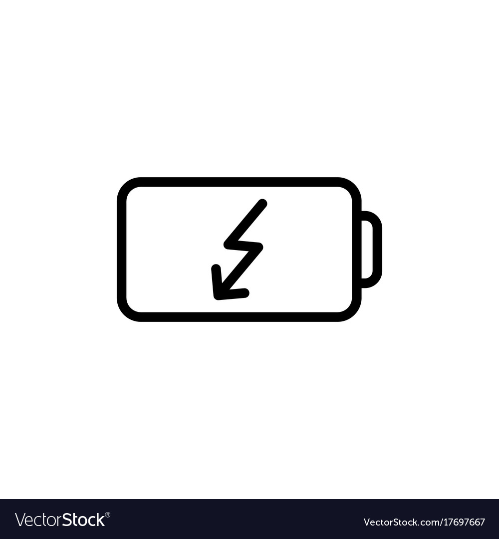 Charge Battery Icon Royalty Free Vector Image - VectorStock