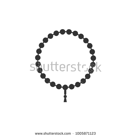 Bead icon, simple style Stock image and royalty-free vector files 