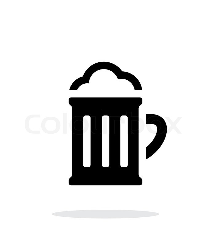 Free orange beer glass icon - Download orange beer glass icon