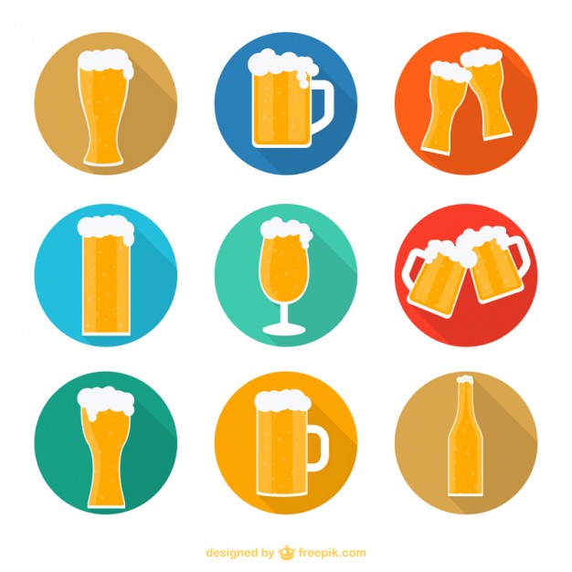 Beer mug icon Vector | Free Download