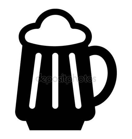 Beer vector icons set - bottle, glass, pint Stock Vector | tatt 