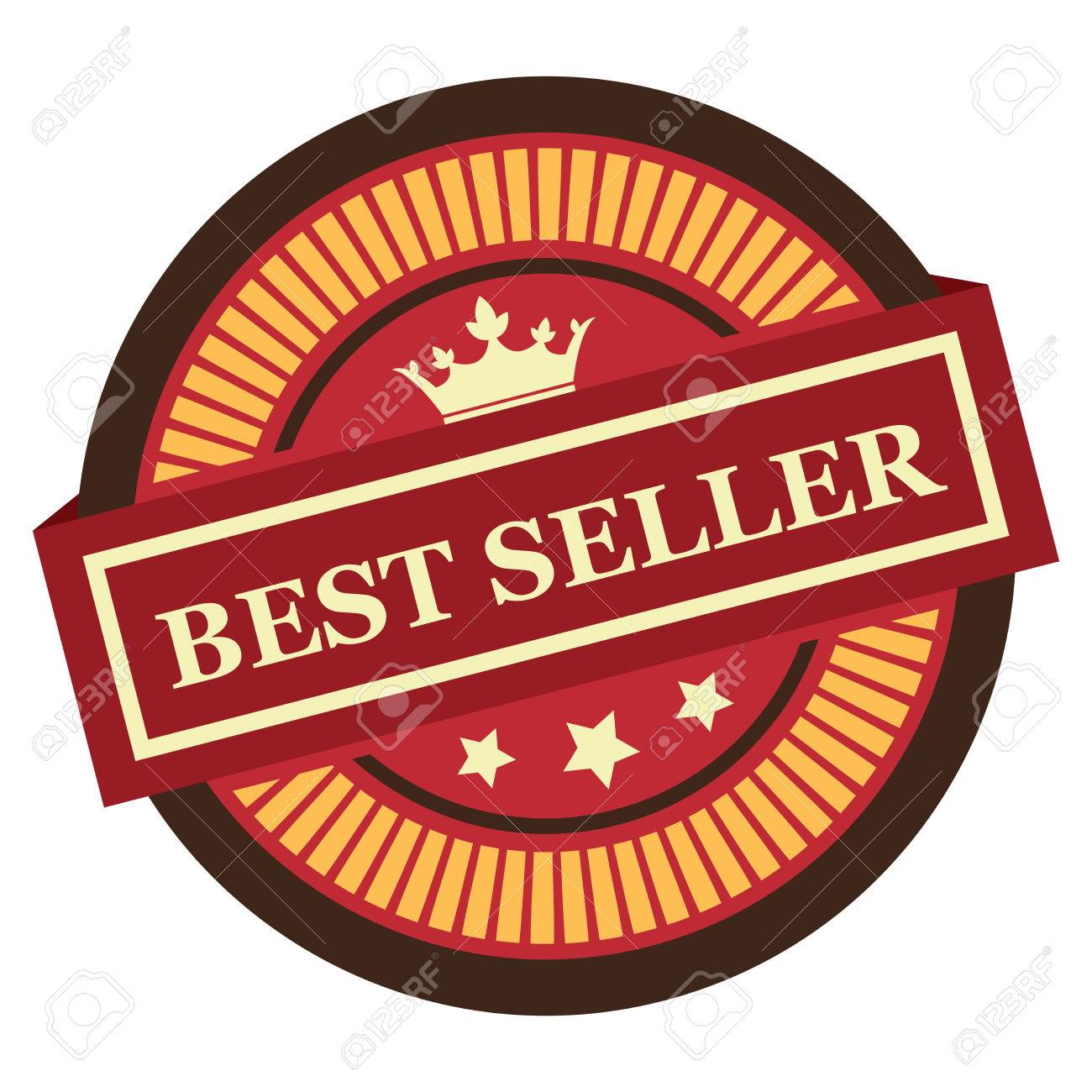 Best Seller Banner Sign Tag Label Sticker Or Icon Vector Art 