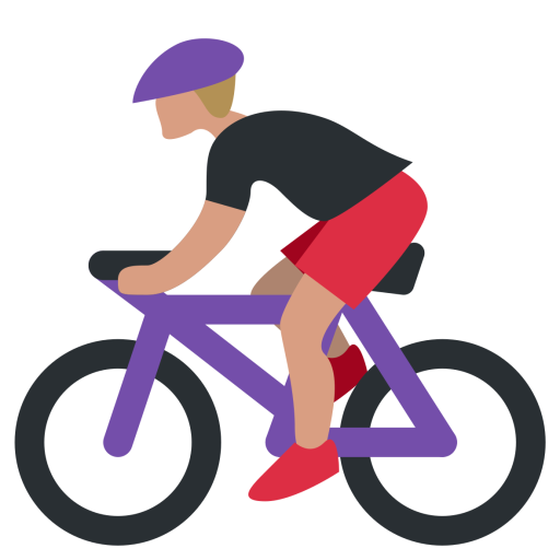 Person, Biking, Riding, Travel, Bike Icon Free - Sport  Games 