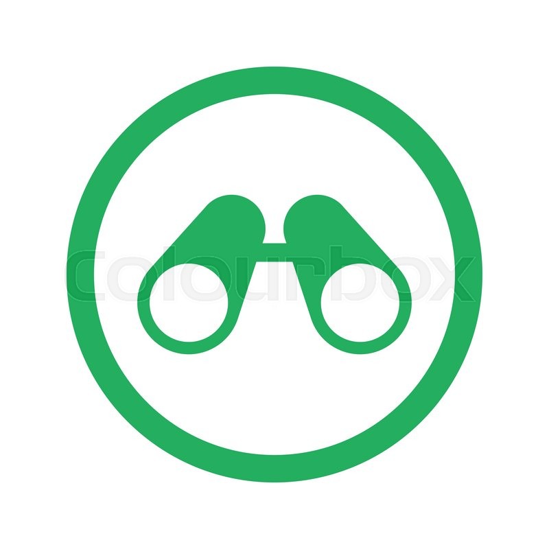 Binoculars Icon - User Interface  Gesture Icons in SVG and PNG 