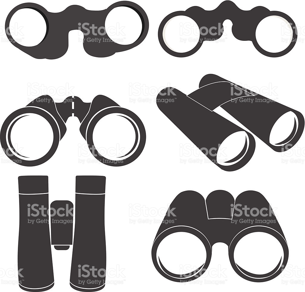 Binoculars Vector Icon Stock Vector 725653771 - 
