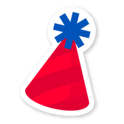 Birthday, celebrate, hat, party, stripe icon | Icon search engine