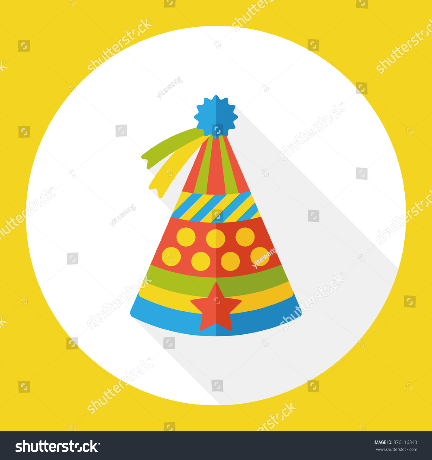 Red birthday hat icon - Transparent PNG  SVG vector