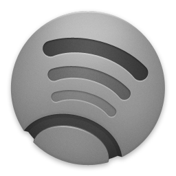 Black Spotify Icon 44 Free Icons Library