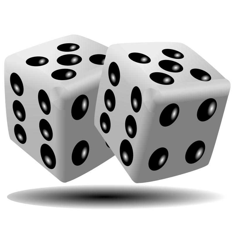 Games,Indoor games and sports,Dice,Dice game,Recreation,Design,Black-and-white,Tabletop game,Clip art,Pattern,Style