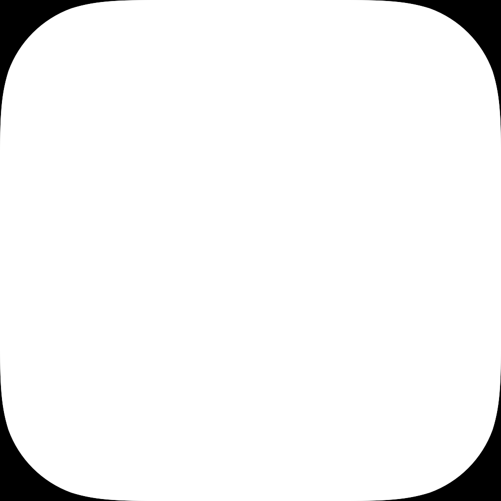 blank mobile app icon