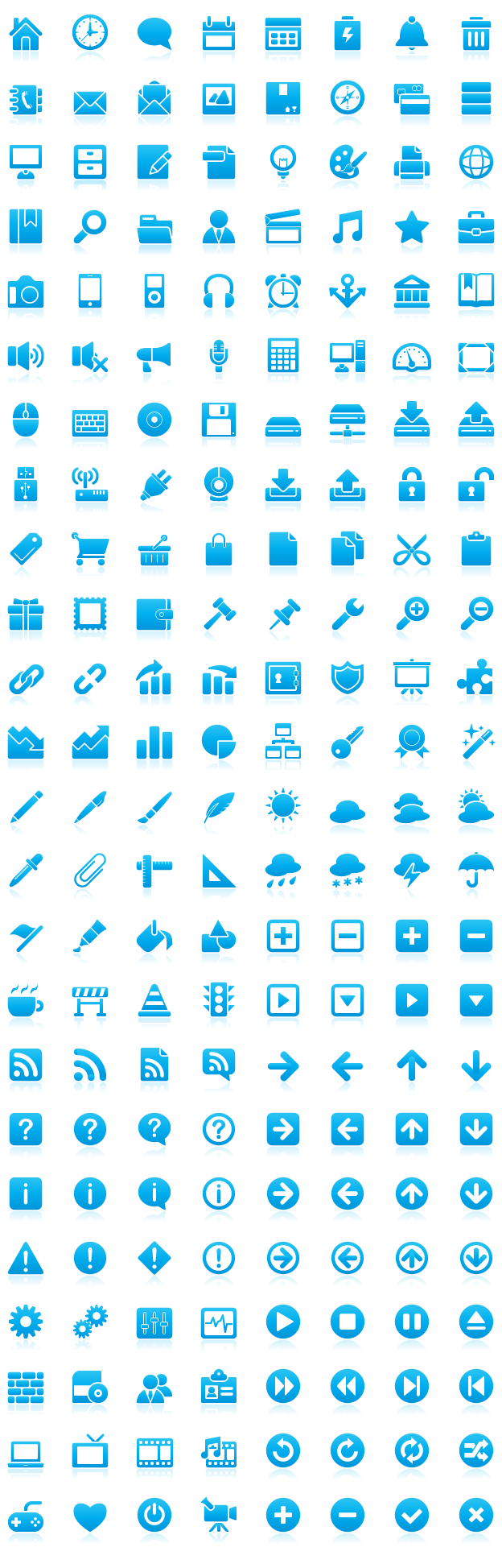 Clouds Blue Silhouette Icon, PNG ClipArt Image | IconBug.com