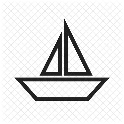 Sail-boat icons | Noun Project