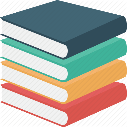 Collection of books icons free download