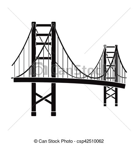 File:Suspension bridge icon.svg - Wikimedia Commons