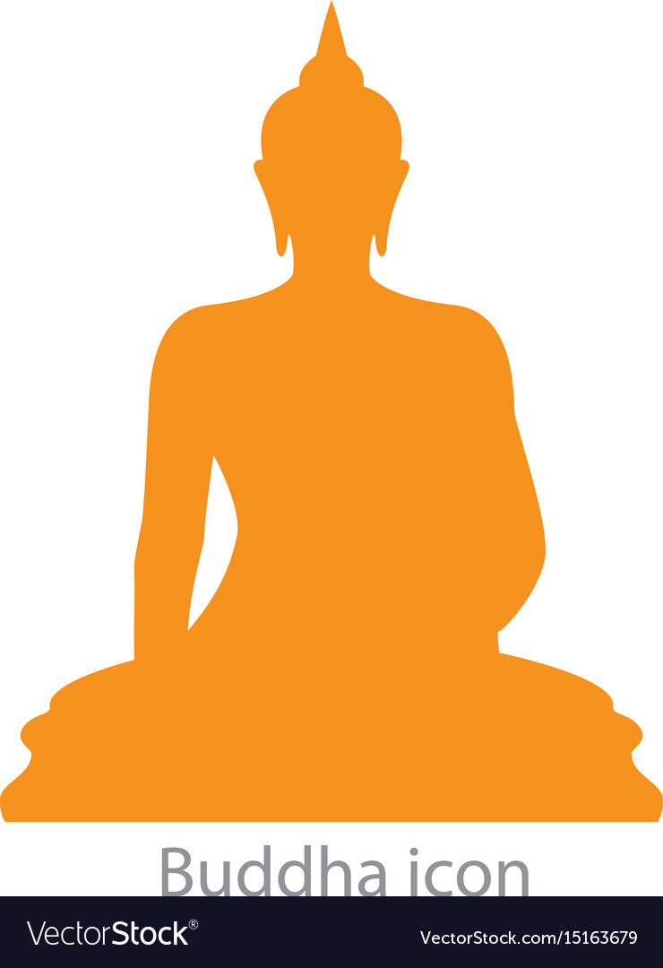 Buddha Statue Silhouette PNG Clip Art - Best WEB Clipart