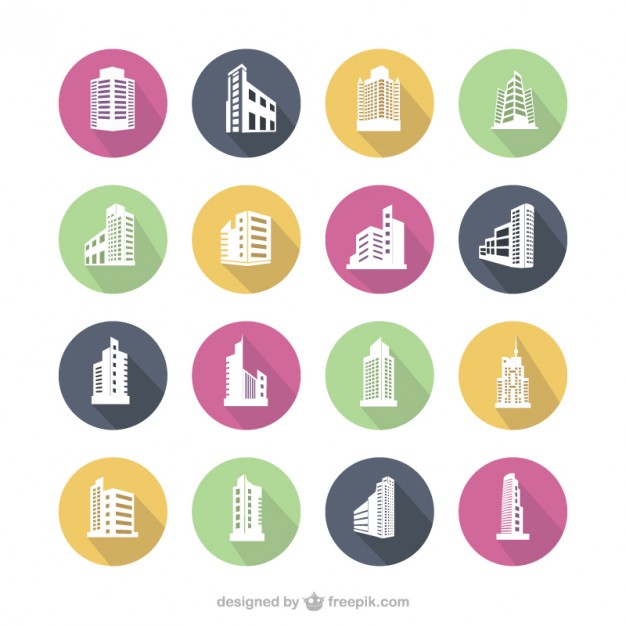 Building Icons Stock Vector Art  More Images of Architecture 