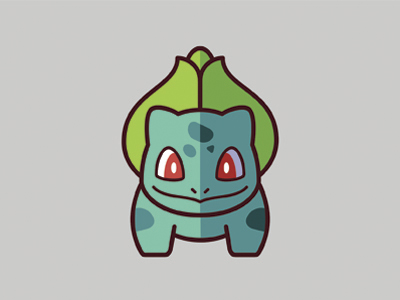 1- Bulbasaur Icon by CrazyWackyBonkerz 