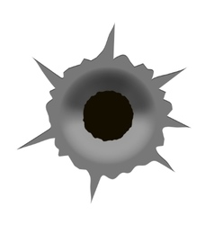 Bullet Hole Icon Stock Vector 598460240 - 